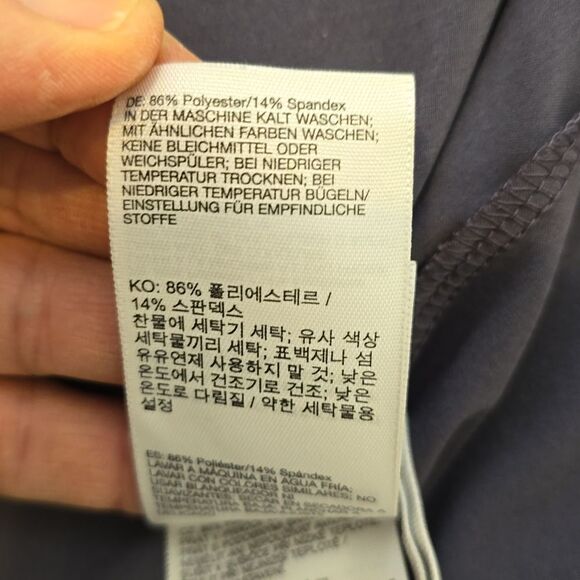 ExOfficio Button Up Shirt Vented Long Sleeve Sz M  Purple Women's Zip Po… - Picture 11 of 11